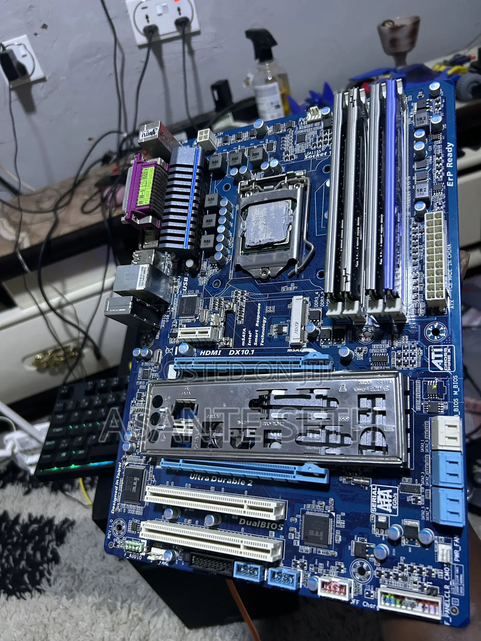 Powerful High Motherboard and Core I5 Processor 2nd /3rd Gen Gaming
