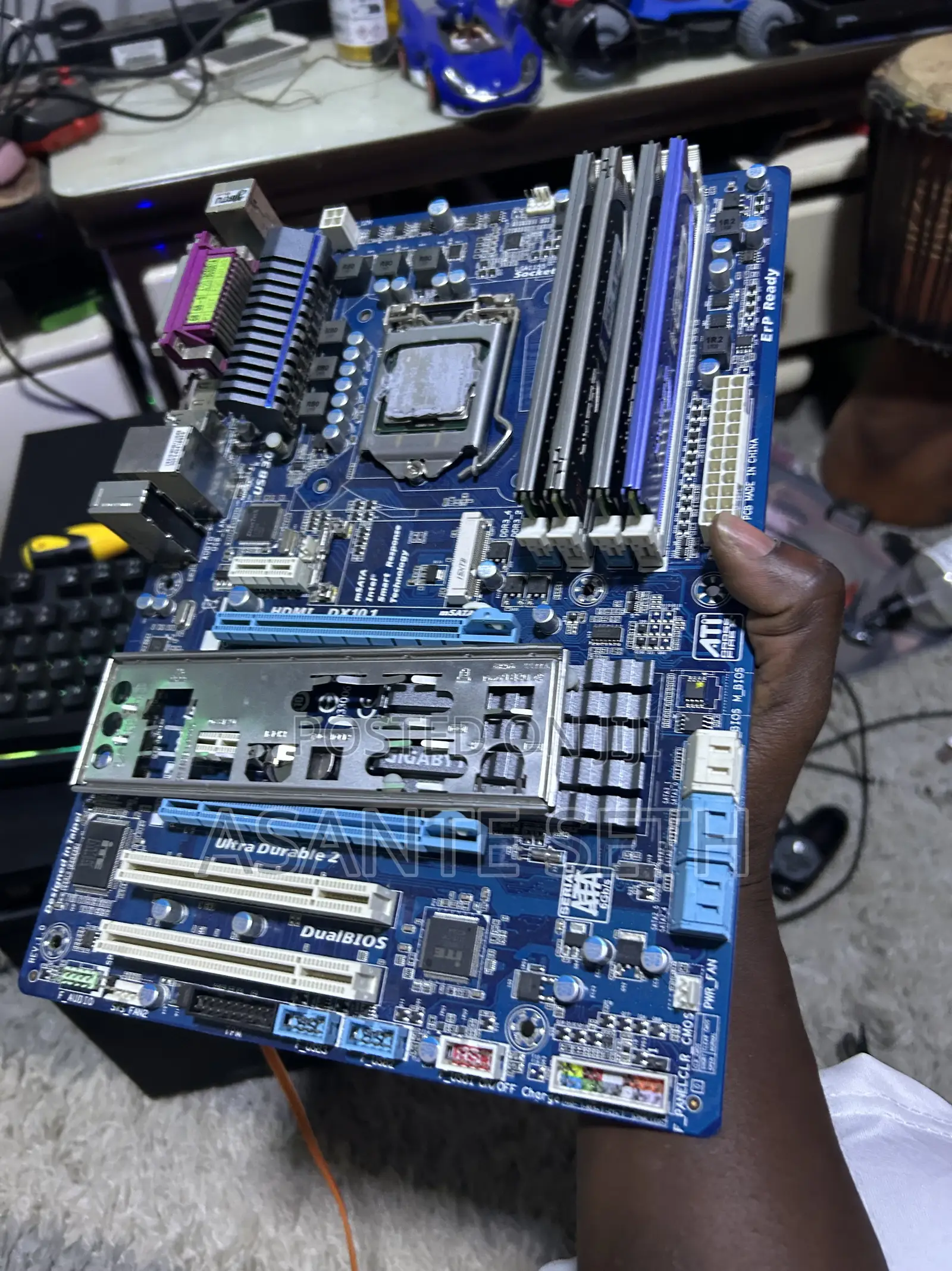Powerful High Motherboard and Core I5 Processor 2nd /3rd Gen Gaming