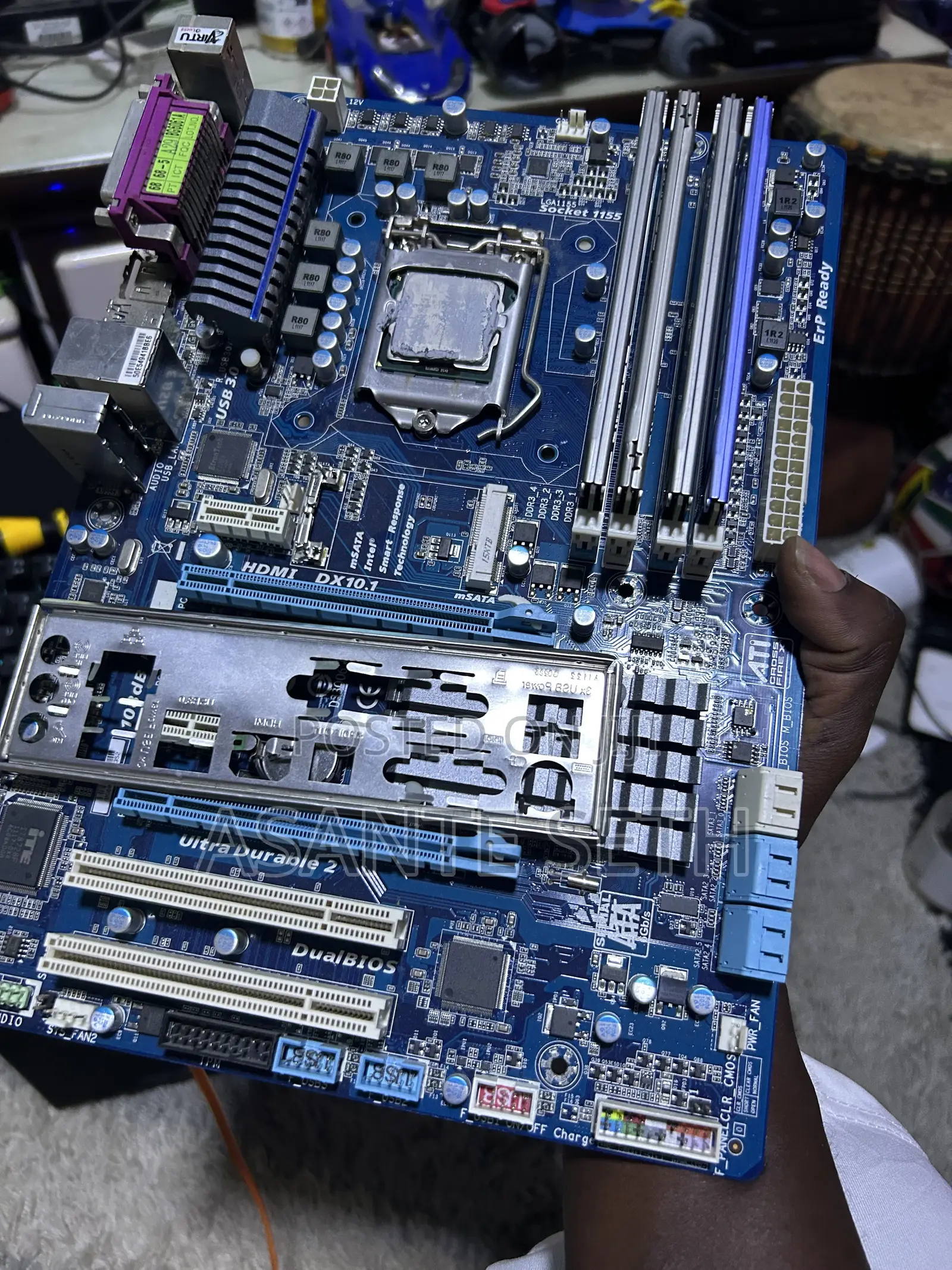 Powerful High Motherboard and Core I5 Processor 2nd /3rd Gen Gaming