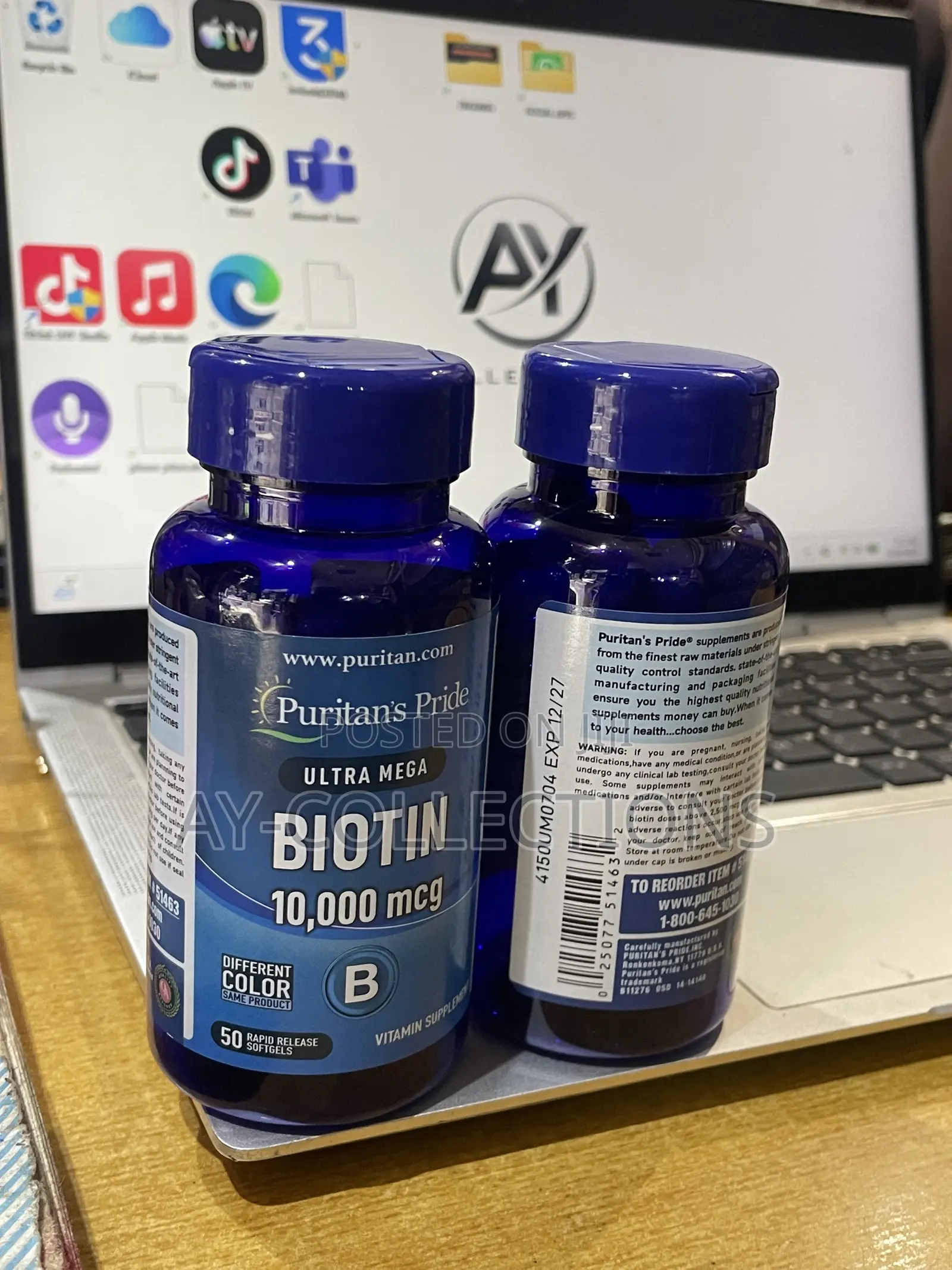 Ultra Mega Biotin 10,000 MCG