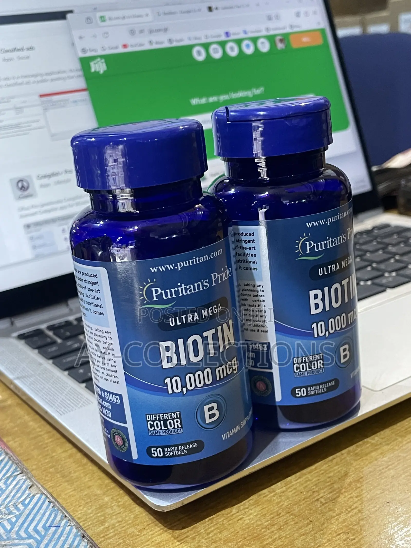 Ultra Mega Biotin 10,000 MCG