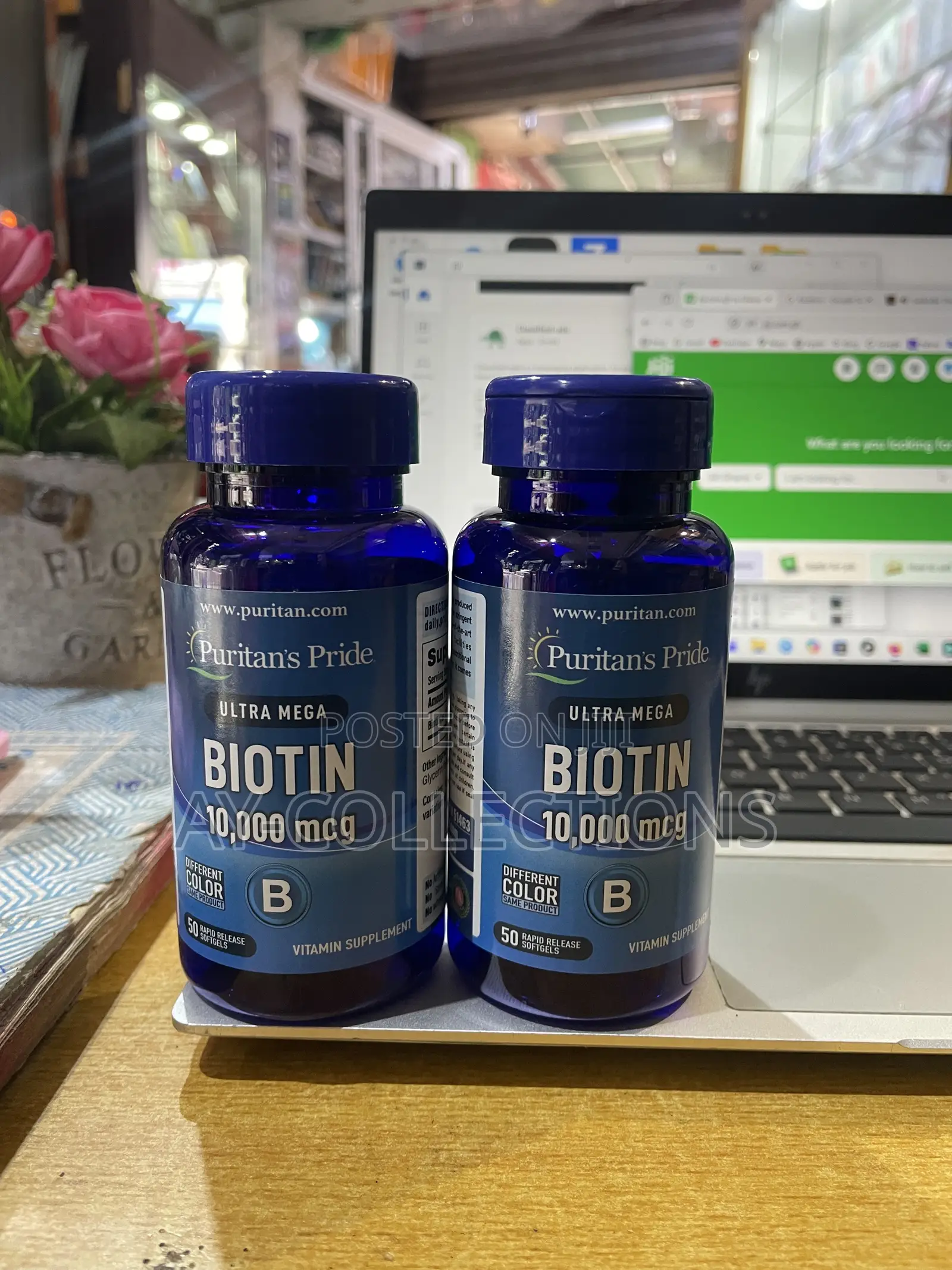 Ultra Mega Biotin 10,000 MCG