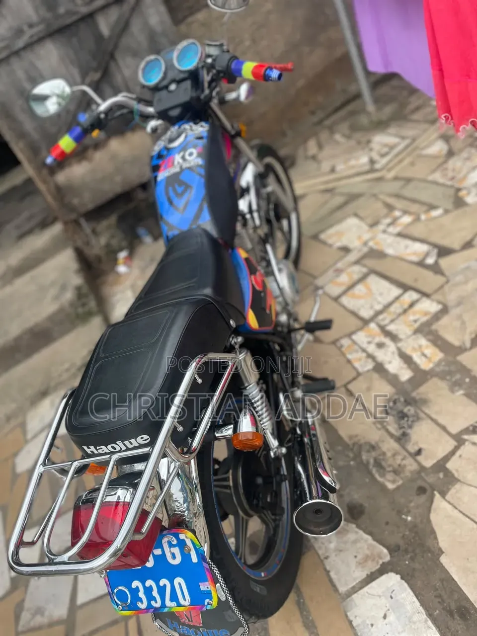 Haojue HJ125-8K 2025 Brown