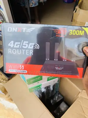 DNXT 4g/5g Pro WIFI6 LTE 5000mah Battery Router ( All Simcard)