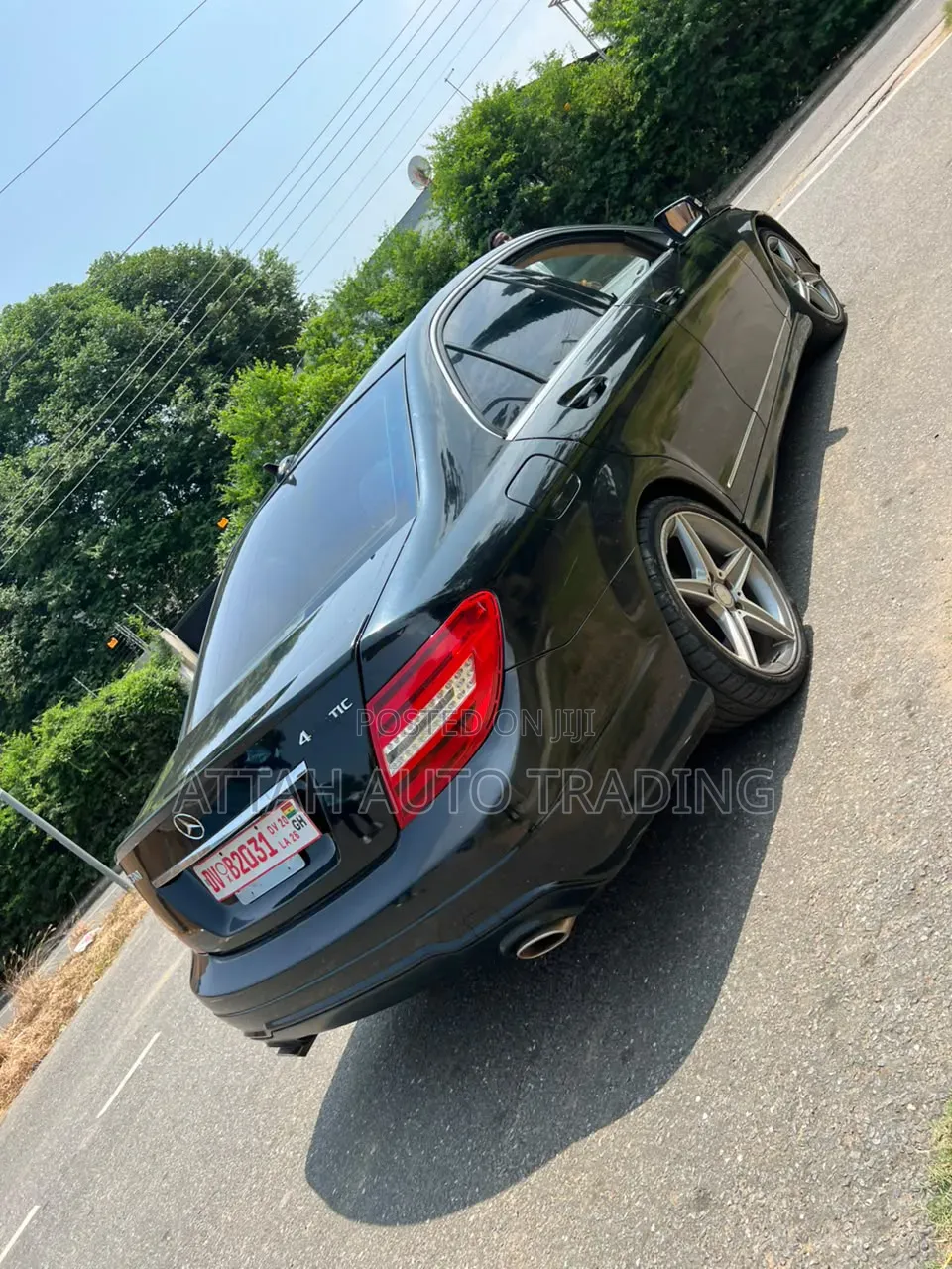 Mercedes-Benz C300 2014 Black