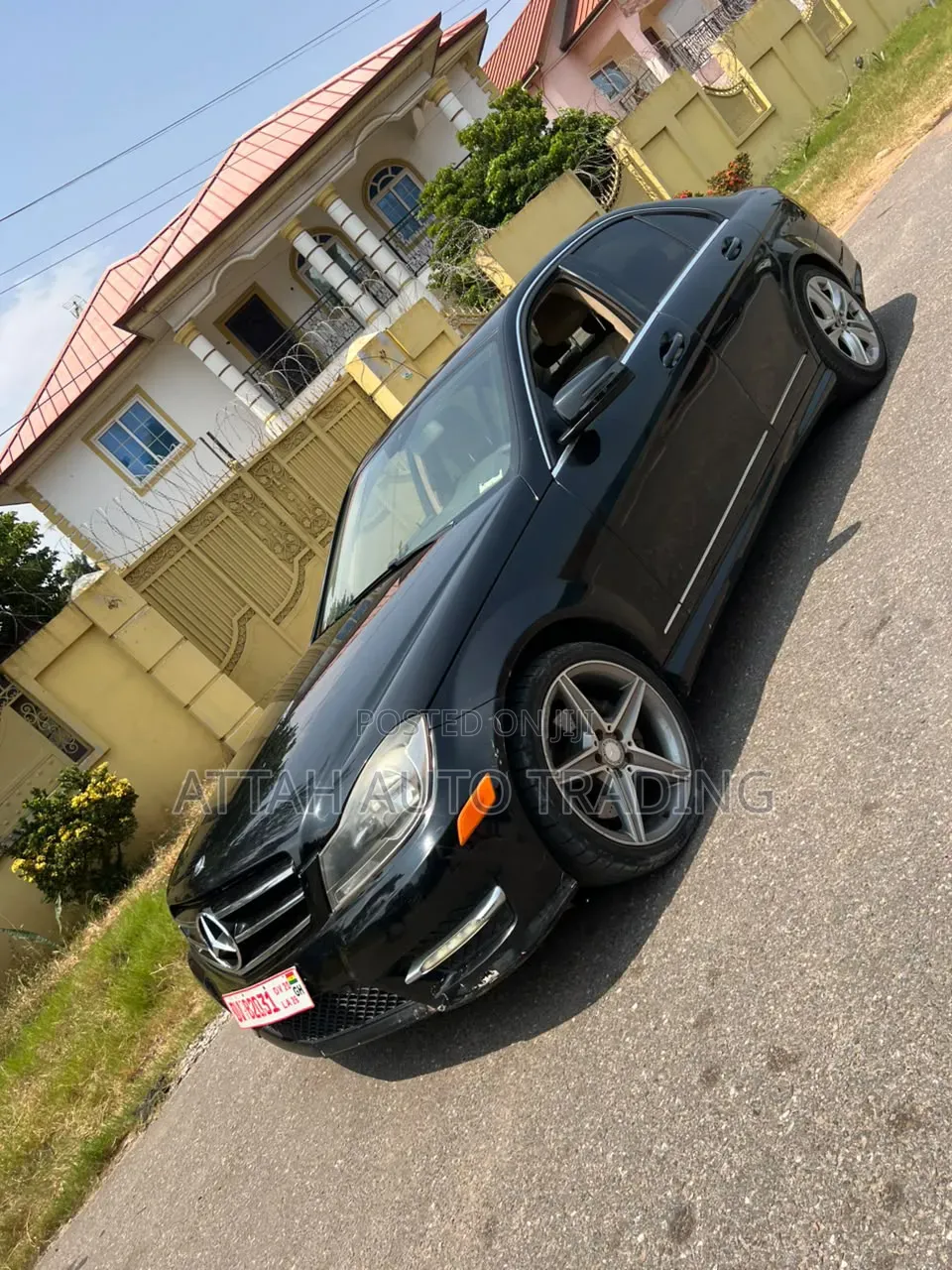 Mercedes-Benz C300 2014 Black