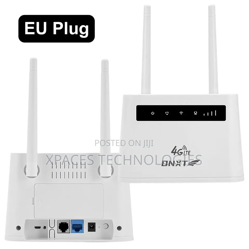 DNXT R102 4G LTE Wireless Router, Wi-Fi6 (4000mAh Battery) All Simcard