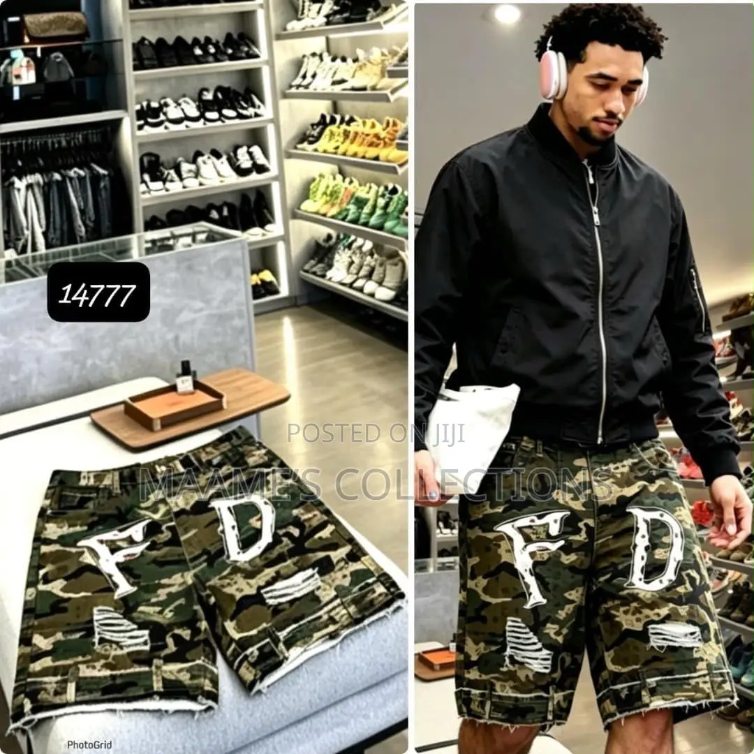 Men’s Camo Shorts – Trendy Casual