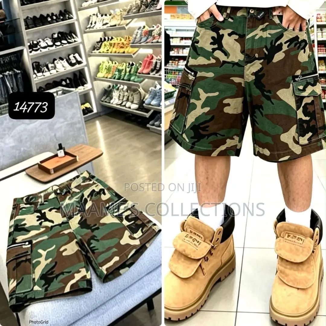 Men’s Camo Shorts – Trendy Casual