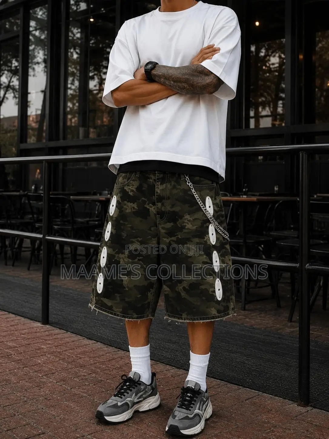 Men’s Cargo Camo Shorts – Cool Street Style