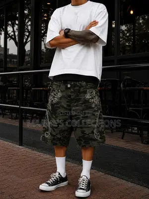 Men’s Cargo Camo Shorts – Cool Street Style