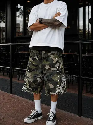 Men’s Cargo Camo Shorts – Cool Street Style