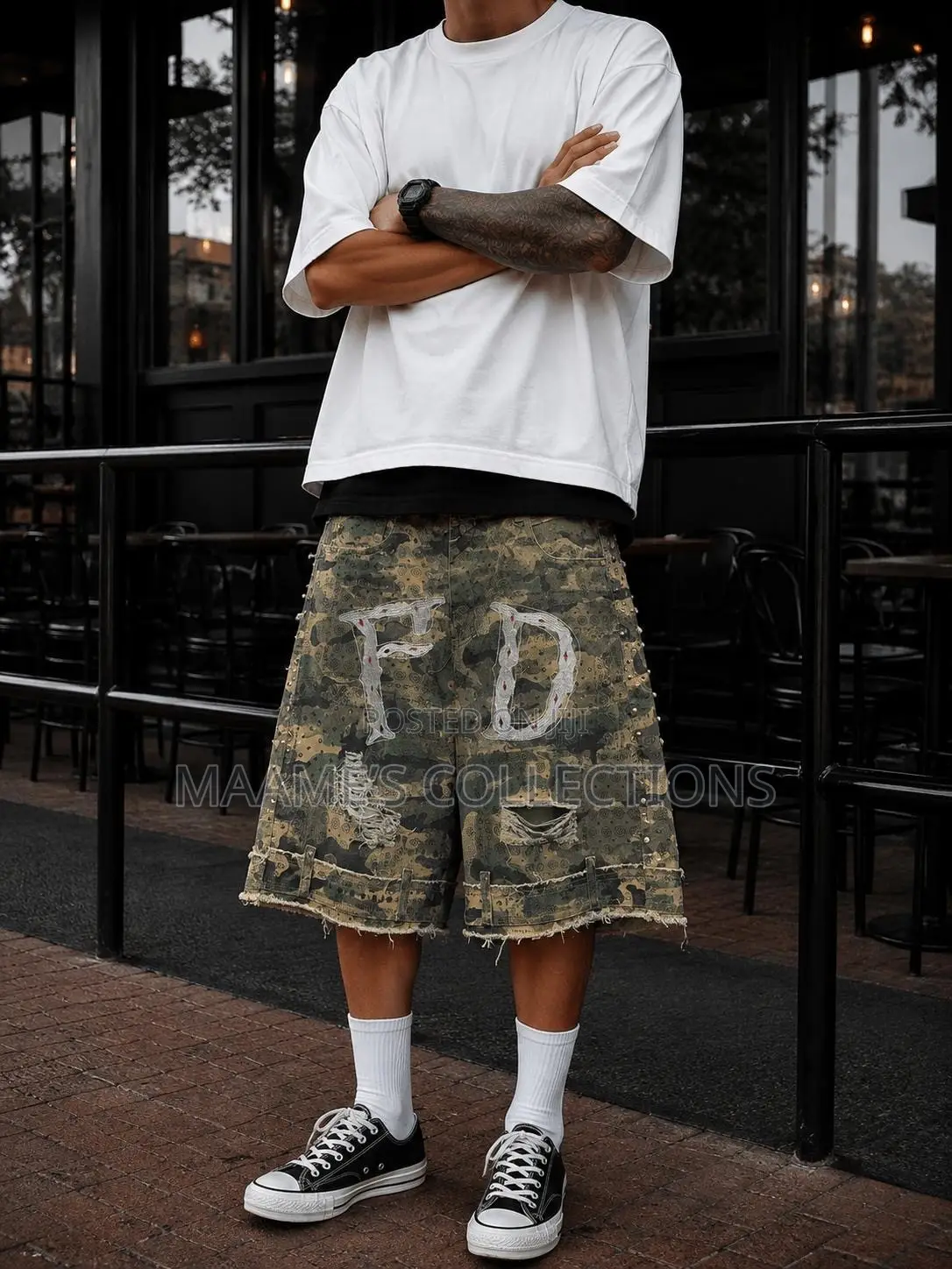Men’s Camo Shorts – Trendy Casual
