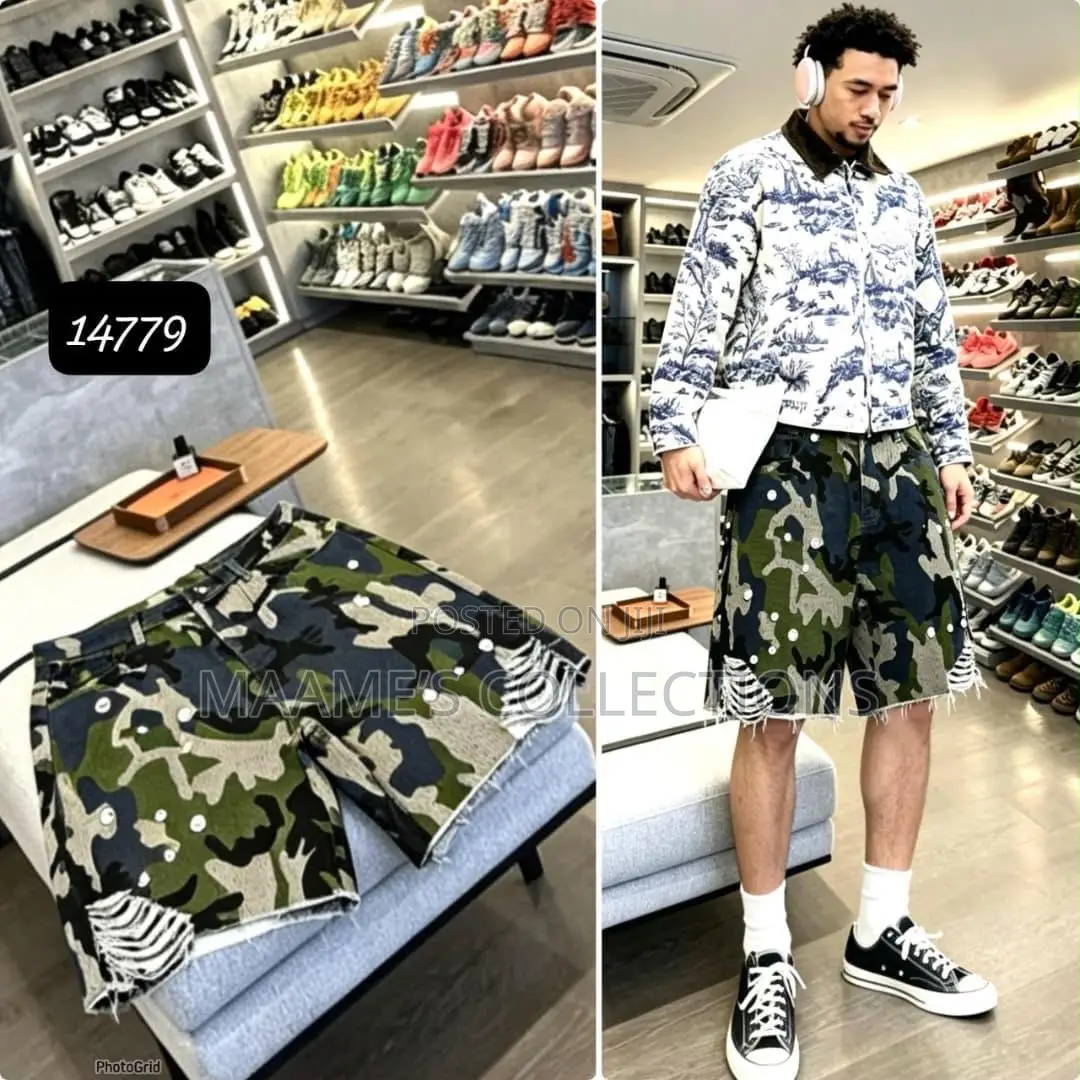 Men’s Cargo Camo Shorts – Cool Street Style