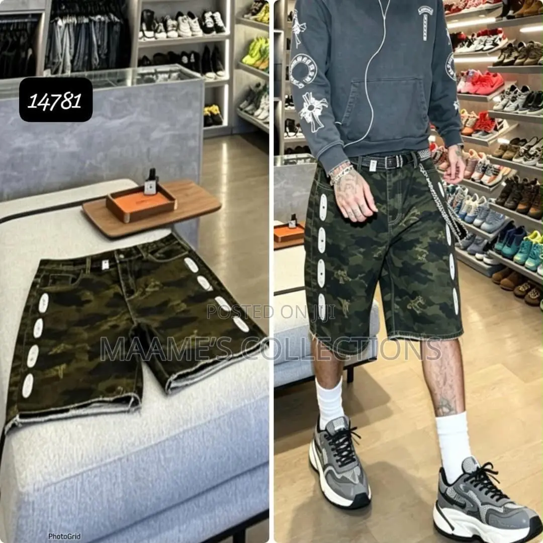Men’s Cargo Camo Shorts – Cool Street Style