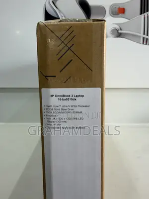 New Laptop HP 16GB Intel Core Ultra 5 SSD 512GB