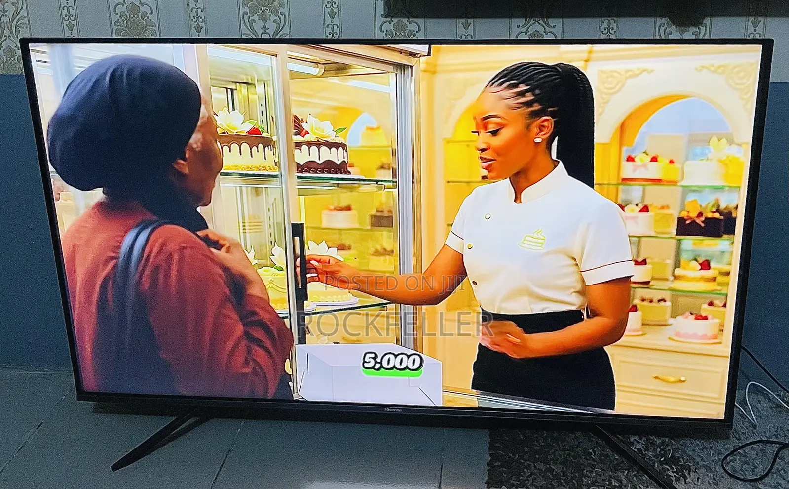 Uk Used Hisense QLED UHD HDR Smart Digital Satellite 55 Inches