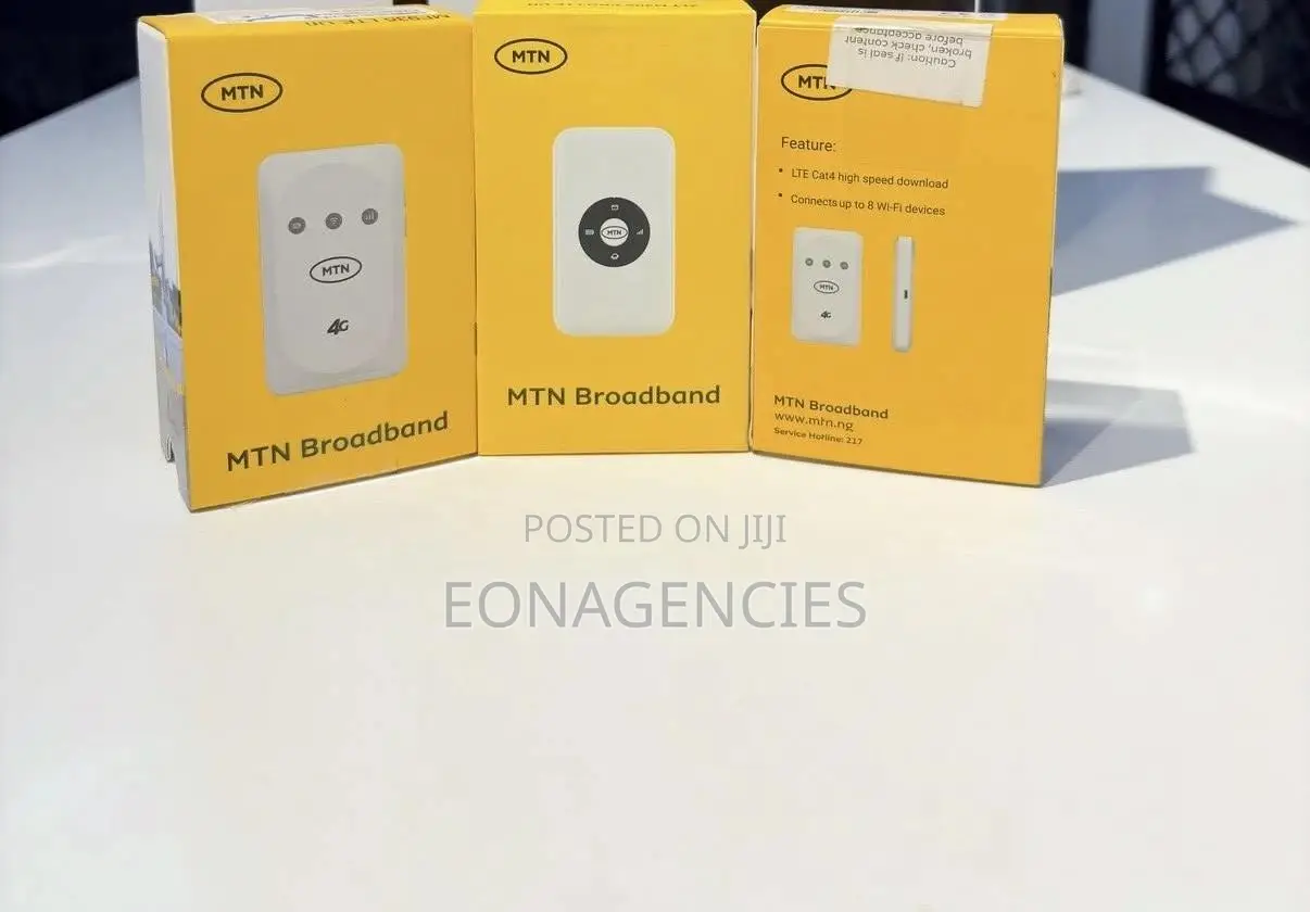 Unlocked Universal MTN 4G LTE Broadband Pocket MiFi (All Networks)