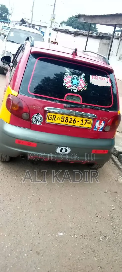 Daewoo Matiz 2013 Red