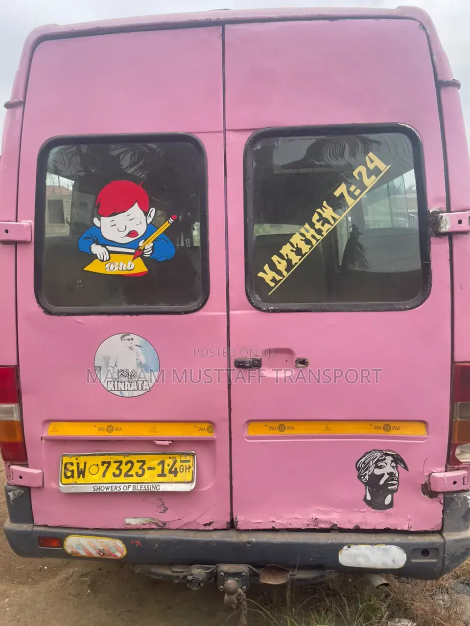 Mercedes-Benz Sprinter 2014 Pink
