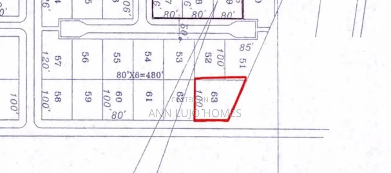 Titled Plot of Land at Borteyman