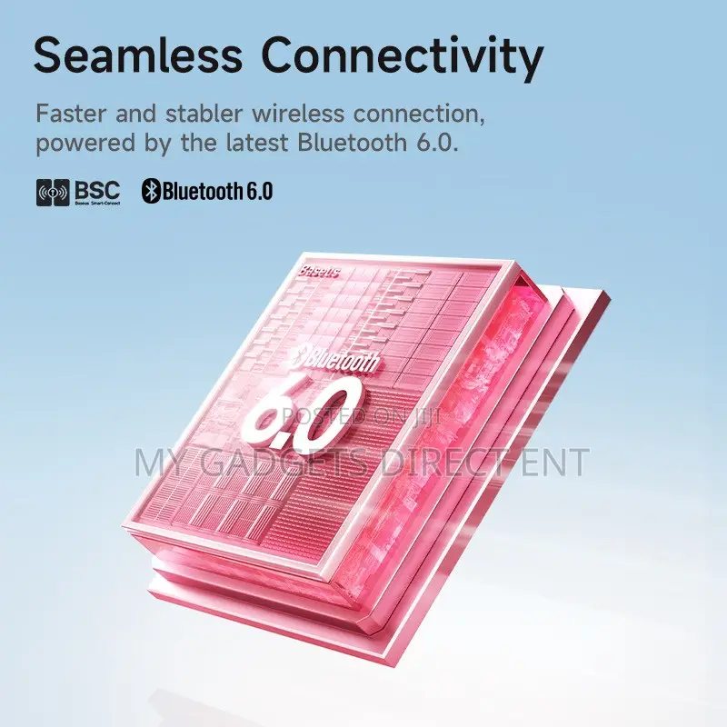 Baseus Bass BS2 Lite Wireless Bluetooth Earbuds – 40H Playtime