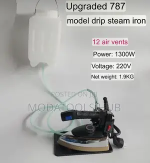 Gravity Industrial Steam Iron