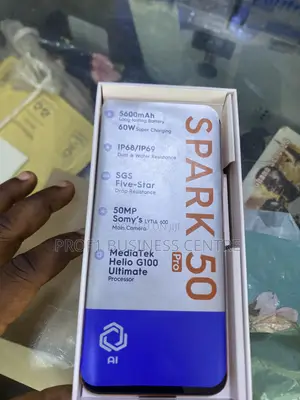 New Tecno Spark 50 Pro 256 GB Orange