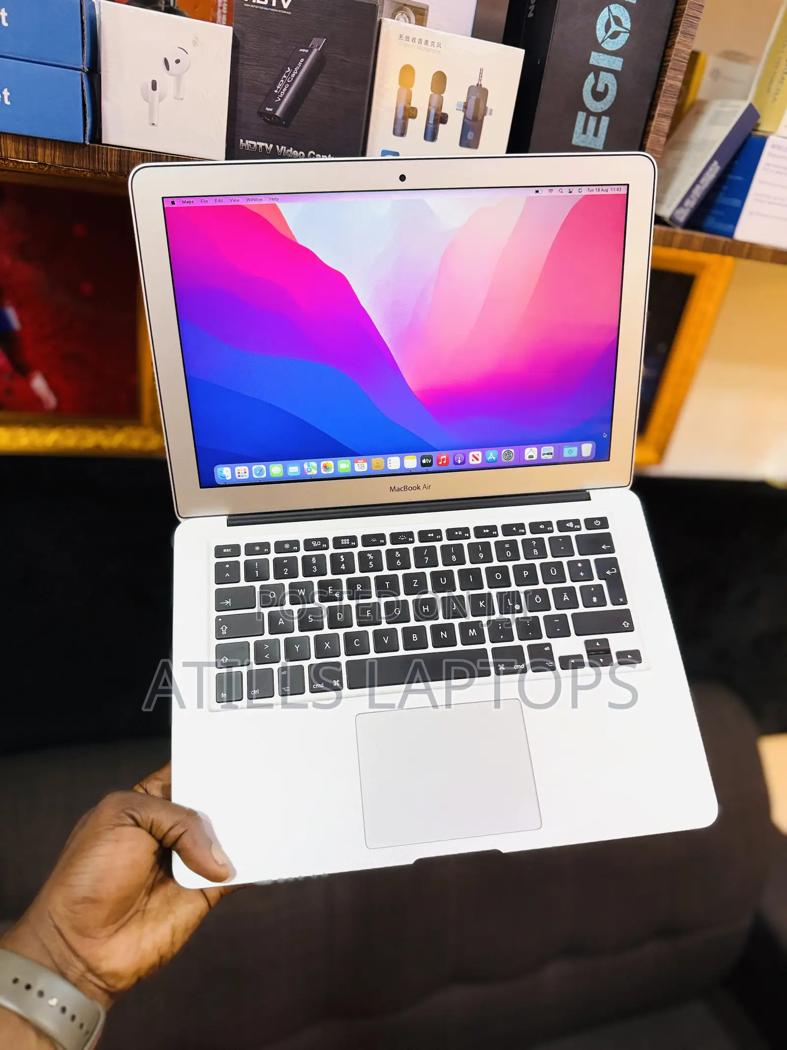 Laptop Apple MacBook Air 2017 8GB Intel Core i5 SSD 128GB