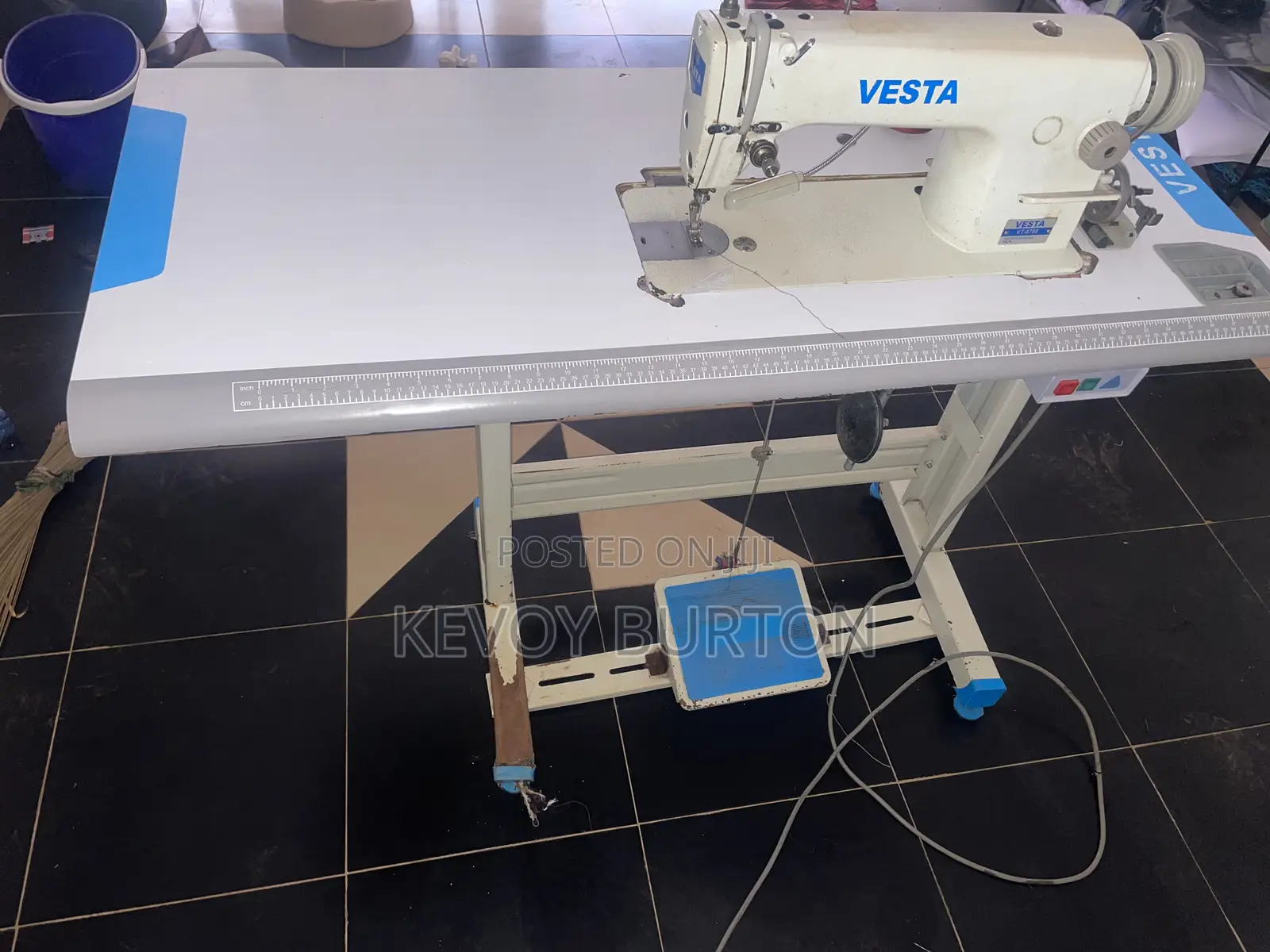 VESTA VT-8700 Industrial Sewing Machine – Complete Set