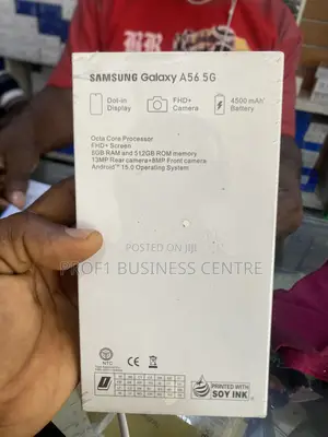 New Samsung Galaxy A56 256 GB Black