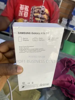 New Samsung Galaxy A56 256 GB Black
