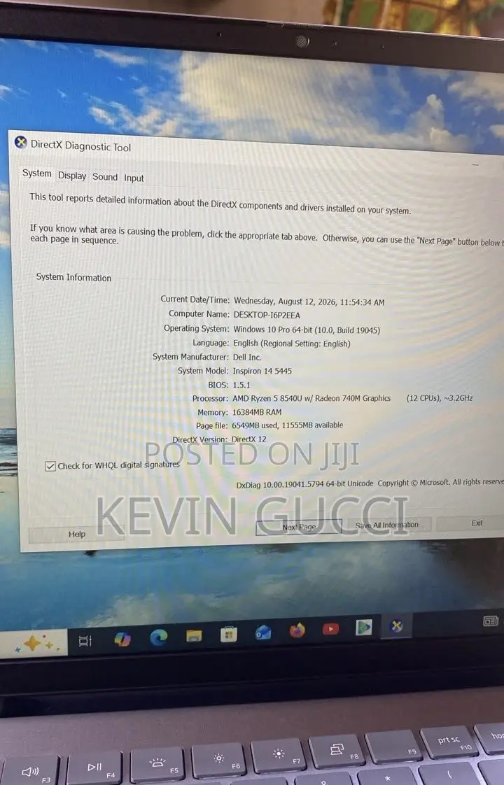Laptop Dell Inspiron 14 5445 16GB AMD Ryzen 5 SSD 512GB