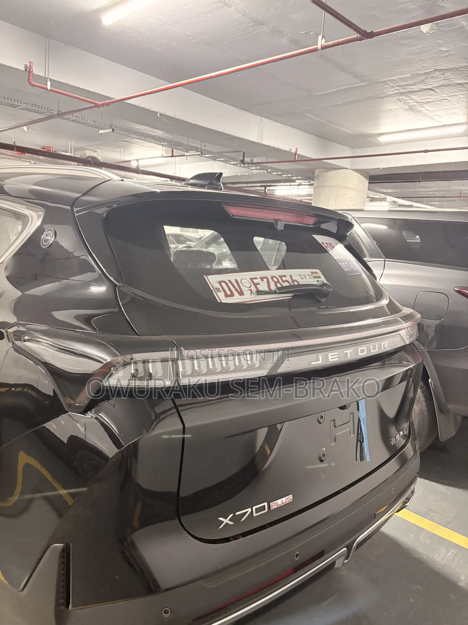 New Jetour X70 2025 Black