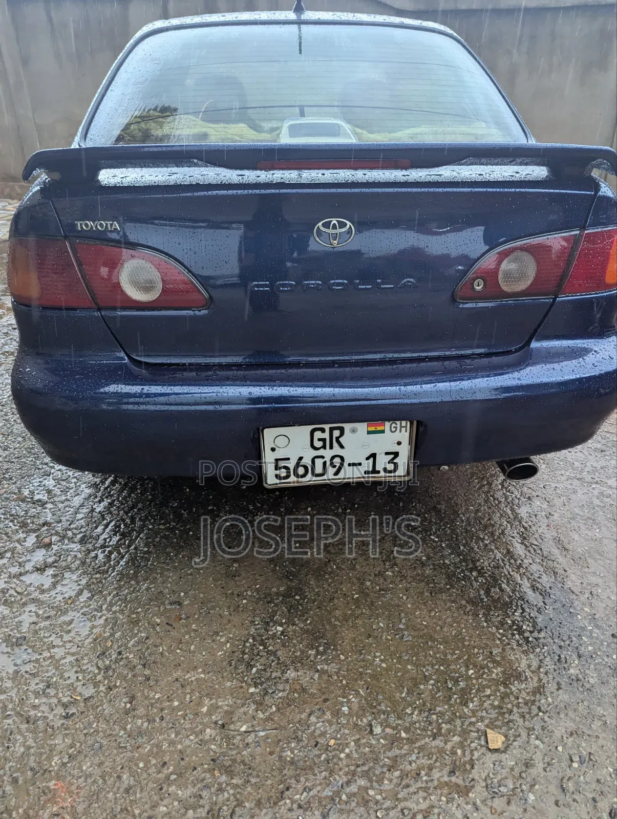 Toyota Corolla 1.8 Sedan 2002 Blue