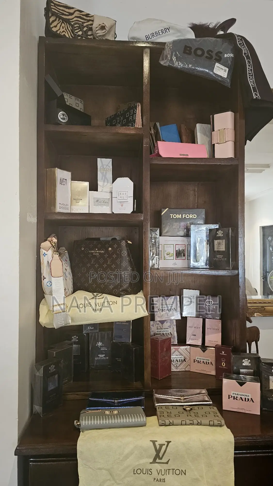 Designer Perfumes, Bags, Purses, Clothes Etc