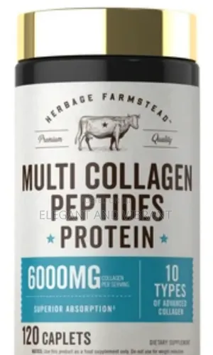 Multi Collagen Peptides 6000mg | 120 Caplets