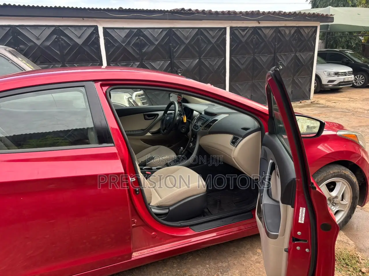 Hyundai Elantra Limited 4dr Sedan (1.8L 4cyl 6A) 2015 Red
