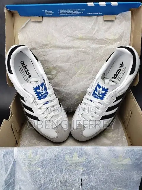 Original Adidas Samba OG Cloud White/Core Black