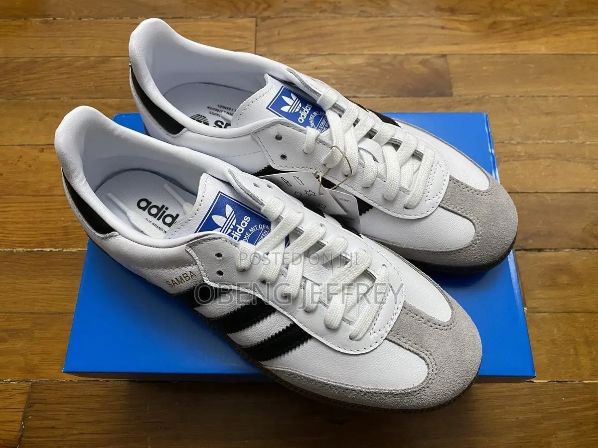 Original Adidas Samba OG Cloud White/Core Black