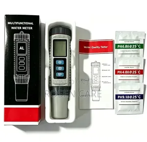 8-in-1 pH, EC, TDS, Salinity, Chlorine, ORP, S.G, Temp, Water Tester