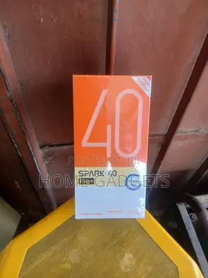 New Tecno Spark 40 Pro+ 256 GB Black