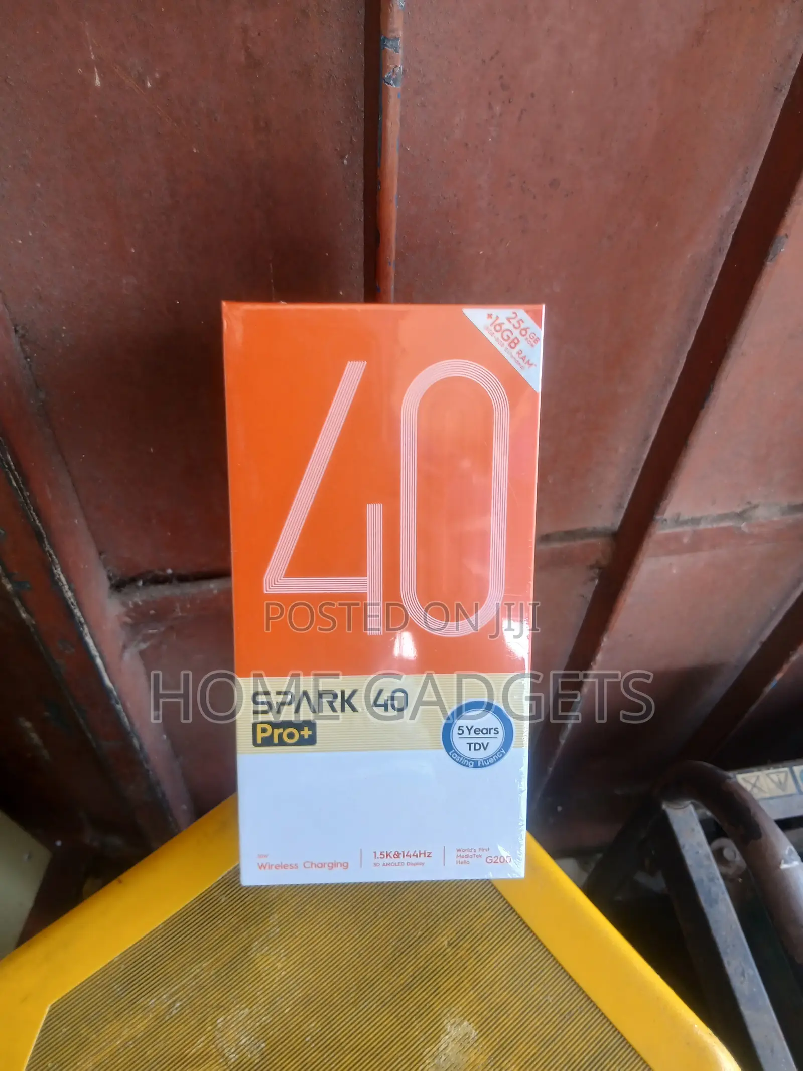 New Tecno Spark 40 Pro+ 256 GB Black