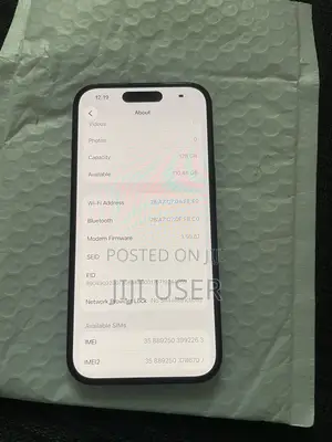 Apple iPhone 15 128 GB Black