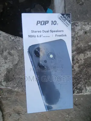 New Tecno Pop 10C 64 GB Black