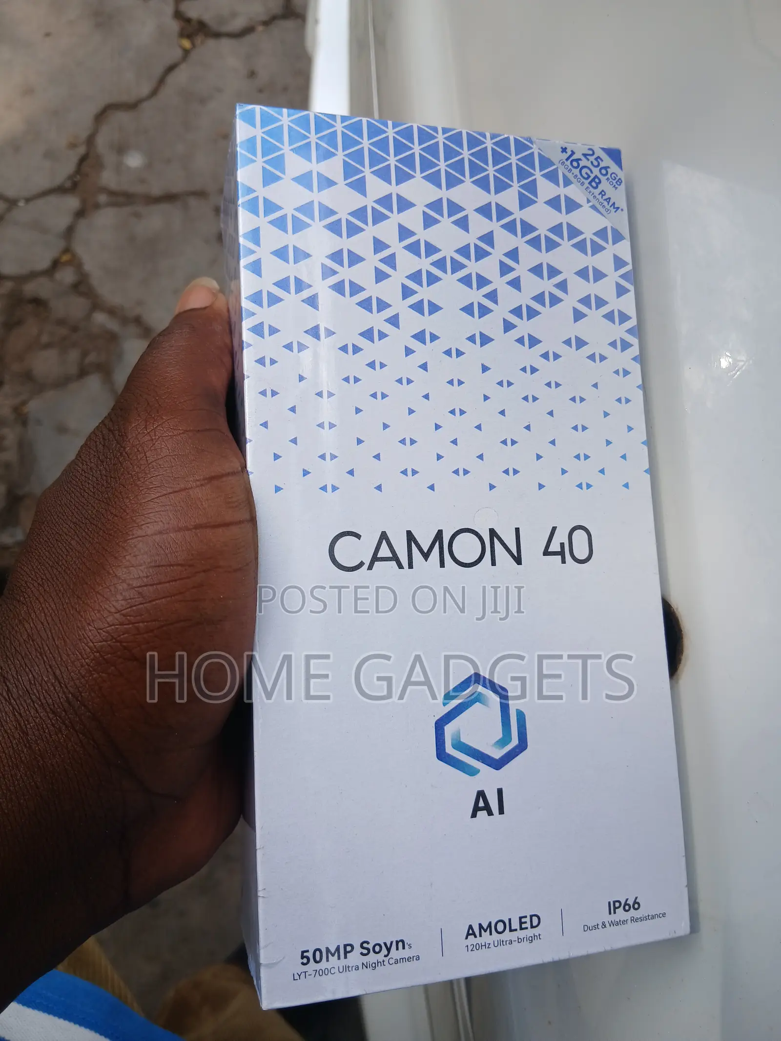 New Tecno Camon 40 256 GB Blue