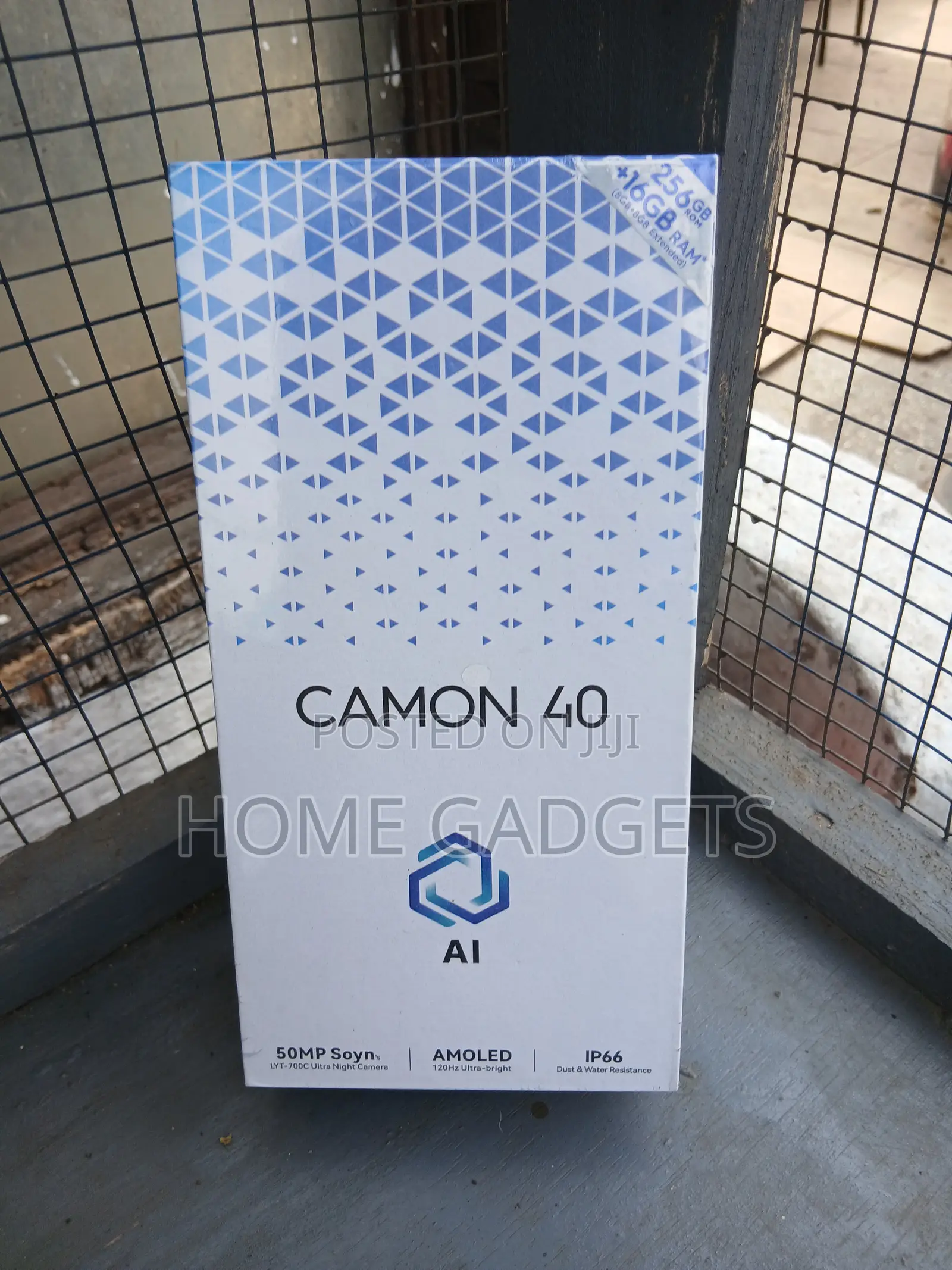 New Tecno Camon 40 256 GB Blue