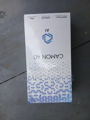 New Tecno Camon 40 256 GB Blue