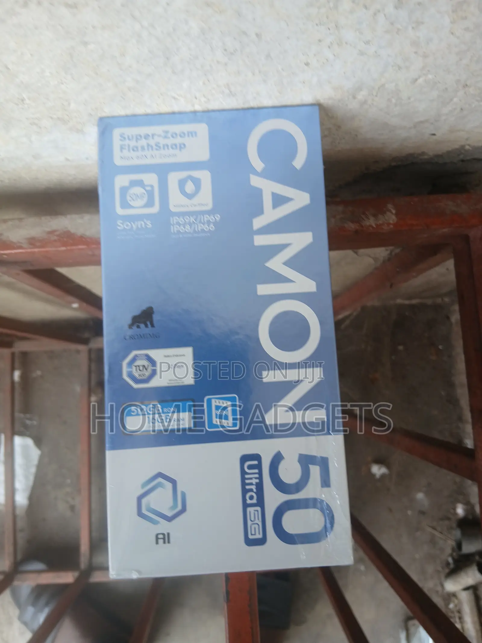 New Tecno Camon 50 Ultra 512 GB Black