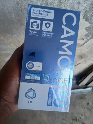 New Tecno Camon 50 Ultra 512 GB Black